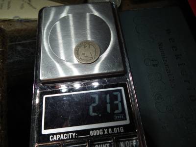 Chile 1 decimo 1881 Chile 1 decimo 1881