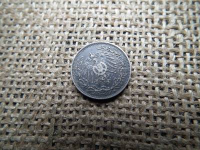 Birodalmi ezüst 1/2 márka 1905 D Birodalmi ezüst 1/2 márka 1905 D