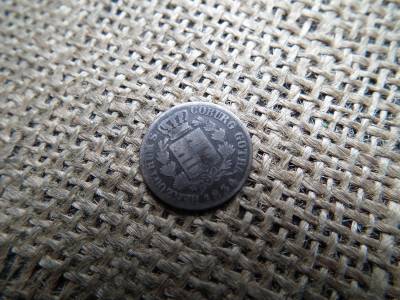 Szász - Coburg és Gothai Hercegség ( német államok ) ezüst 3 krajcár 1834 , kreuzer Szász - Coburg és Gothai Hercegség ( német államok ) ezüst 3 krajcár 1834 , kreuzer