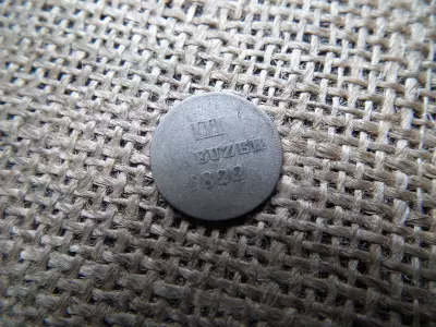 Nassaui Hercegség ( Német Államok ) ezüst III , 3 kreuzer 1822 , krajcár , ritka !