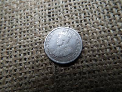 Ausztrália , ezüst 6 pence 1926 , V. György Ausztrália , ezüst 6 pence 1926 , V. György