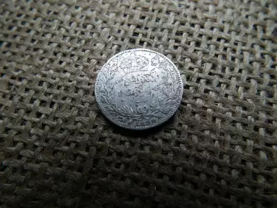 Egyesült Királyság , ezüst 6 pence 1888