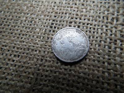 Egyesült Királyság , ezüst 6 pence 1888 Egyesült Királyság , ezüst 6 pence 1888