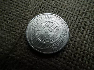 Németország , ezüst 5 márka 1973 G , Frankfurter Nationalversammlung