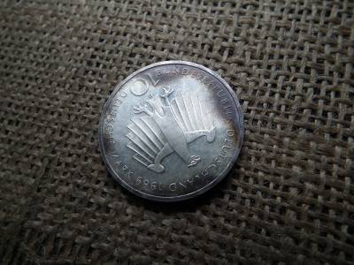 Németország , ezüst 10 márka 1989 D Németország , ezüst 10 márka 1989 D