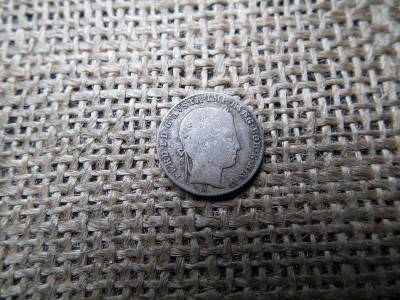 Fredinánd , ezüst 3 krajcár 1844 A Fredinánd , ezüst 3 krajcár 1844 A