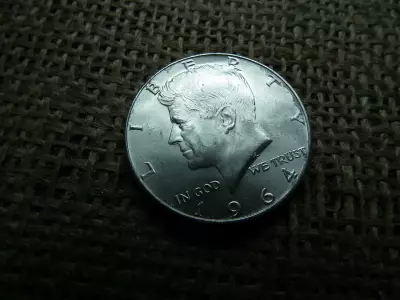 USA , ezüst 1 dollár 1964 , dollar , extra