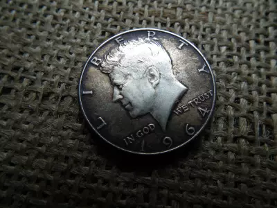 USA , ezüst 1 dollár 1964 , dollar , extra