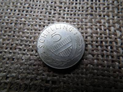 Ausztria , ezüst 5 schilling 1960 Ausztria , ezüst 5 schilling 1960