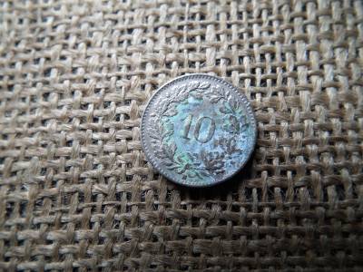 Svájc , 10 rappen 1945 Svájc , 10 rappen 1945