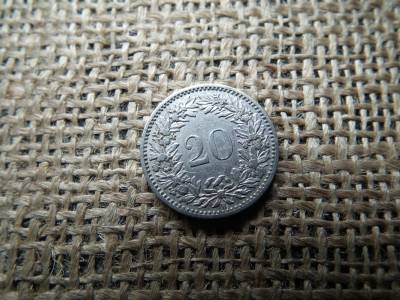 Svájc , 20 rappen 1907 Svájc , 20 rappen 1907