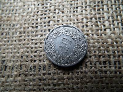 Svájc , 20 rappen 1920 Svájc , 20 rappen 1920