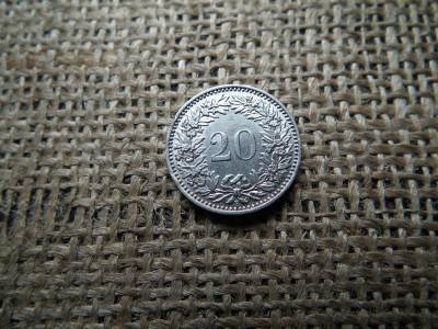 Svájc , 20 rappen 1933 Svájc , 20 rappen 1933