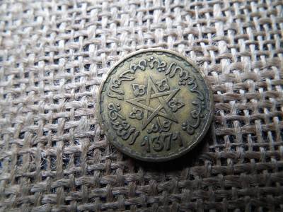 Marokkó 20 frank 1952 , 1371 francs - V. Mohamed Marokkó 20 frank 1952 , 1371 francs - V. Mohamed