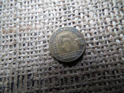 Argentína 5 centavos 1948 Argentína 5 centavos 1948