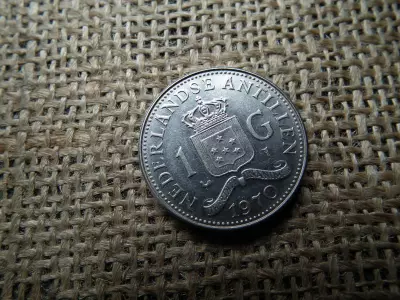 Holland Antillák 1 gulden 1970 