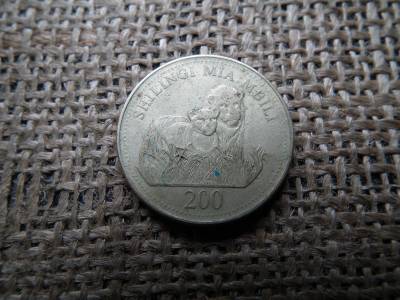Tanzánia 200 shilingi 2008 Tanzánia 200 shilingi 2008