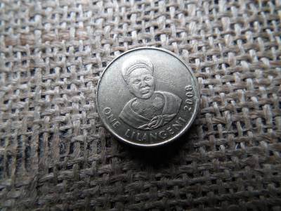 Eswatini , Szváziföldi Királyság 1 lilangeni 2008 Eswatini , Szváziföldi Királyság 1 lilangeni 2008
