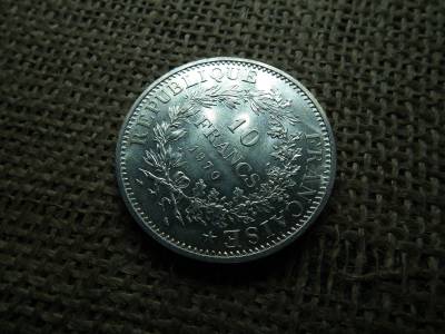 Franciaország , ezüst 10 francs 1970 , frank , extra Franciaország , ezüst 10 francs 1970 , frank , extra