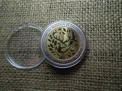 Ezüst 15000 forint 2021 PP , Vadászati és Természeti Kiállítás