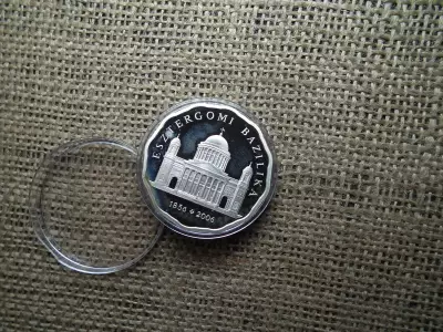Ezüst 5000 forint 2006 PP , Esztergomi Bazilika 