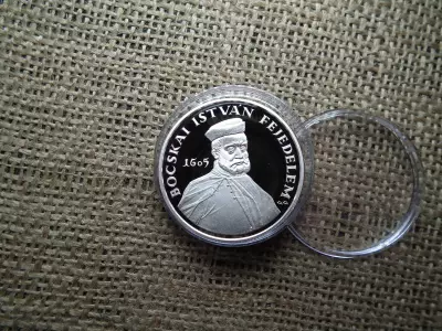 Ezüst 5000 forint 2005 PP , Bocskai István 