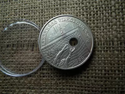 EZÜST 1000 FORINT 1993 BU , FOCI VB