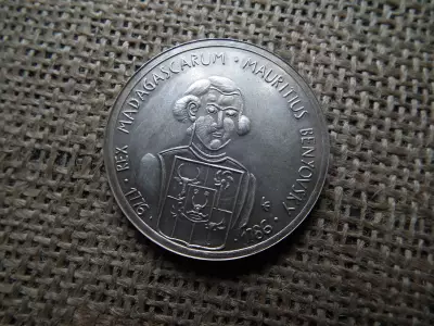 MÉE 1986 , ezüst emlékérem , 800/1000 , 34,55g 