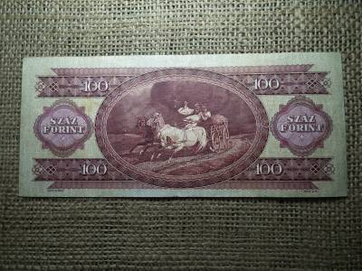 100 forint 1968 , kicsi aláírás 