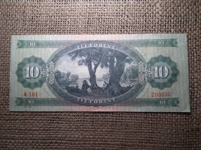 10 forint 1962 vízjeles , ritka 
