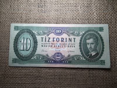 10 forint 1962 vízjeles , ritka 