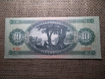 10 forint 1962 vízjeles , ritka 
