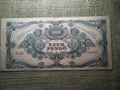 1000 pengő 1945 hibás bélyeg