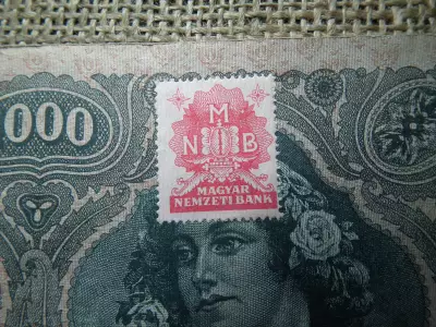 1000 pengő 1945 hibás bélyeg