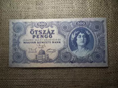500 pengő 1945 , nagyon szép 