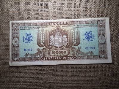 100000 pengő 1945 , százezer 