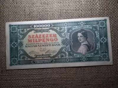 Százezer milpengő 1946 