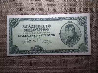 Százmillió milpengő 1946