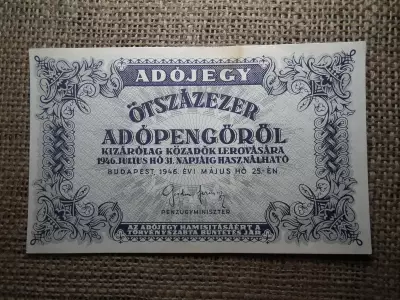 Ötszázezer Adópengő 1946 