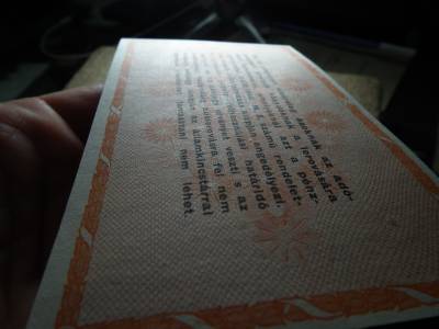 Százmillió Adópengő 1946 , ritka , hajtatlan 