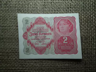 2 korona 1922 , hajtatlan 