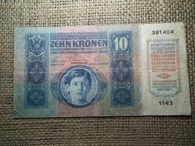 10 korona 1915 felülbélyegzés nélkül 