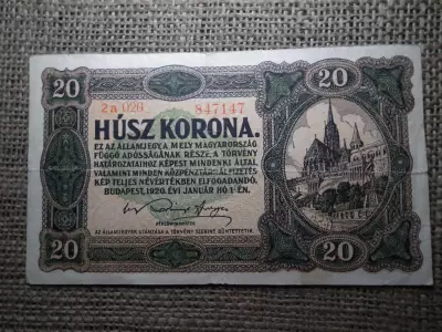 20 korona 1920 