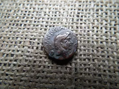 Pompeius denarius , nagyon ritka ! Cnaeus Pompeius Magnus , nem biztos hogy eredeti 