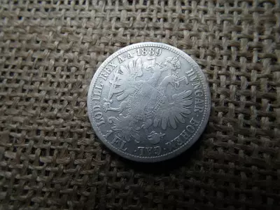 Ezüst 1 florin 1889 , Ferenc József 