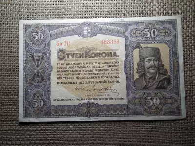 50 korona 1920 