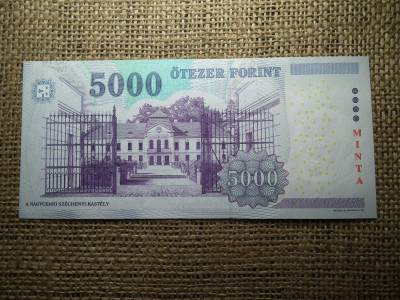 5000 forint 2008 BA MINTA , alacsony sorszám , UNC 