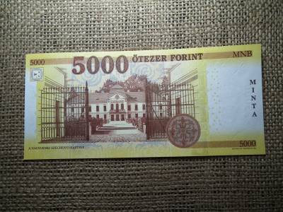 5000 forint 2023 BL  MINTA , alacsony sorszám , UNC 
